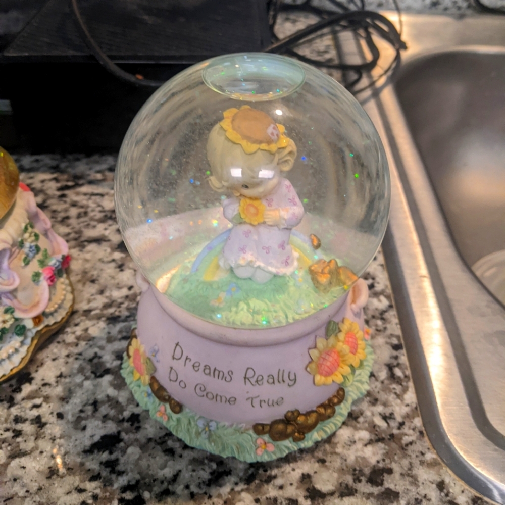 Dreams Really Do Come True Snow Globe